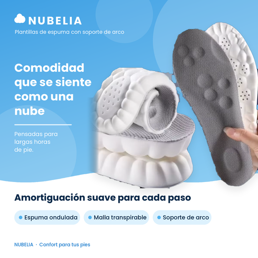 Camina en las Nubes . Siente la diferencia en cada paso